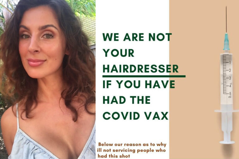 ‘Ludicrous’ hairdresser sparks outrage by banning customers who HAVE had the Covid vaccine