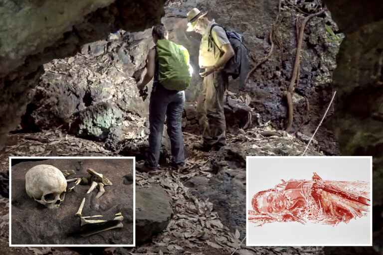 ‘Astonishing’ ritual burial of 3-year-old found after 78,000 years ‘is earliest sign of human grief’