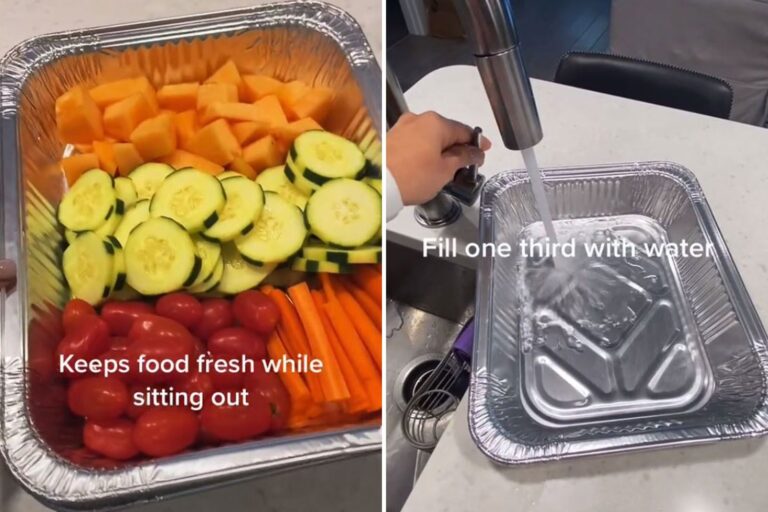 Simple hack keeps food cool while you’re entertaining & it gets a food safety expert’s seal of…