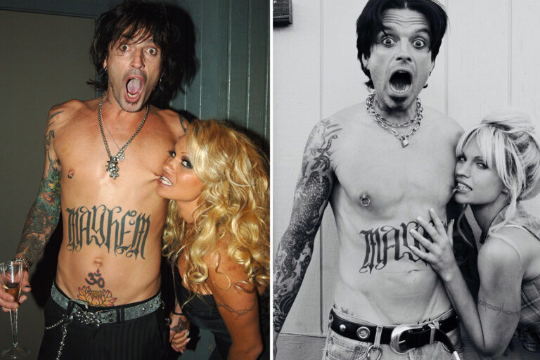 Pamela Anderson slams ‘cheap knockoff’ TV drama about her romance with Tommy Lee and vows ‘I’ll…