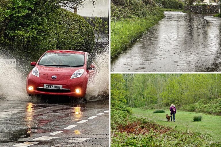 Met Office weather: Flood warnings as 10 days of torrential rain to lash UK and washout could last…