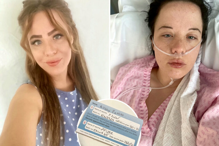 Mum left fighting for life after rare reaction to Covid jab triggered 14 anaphylactic shocks