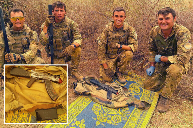 British troops seize assault rifles and fuel in daring raid on IS lair in Mali