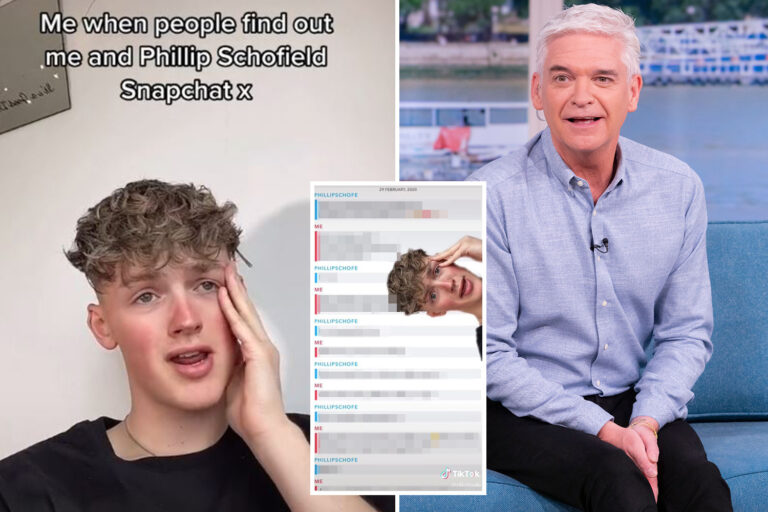 This Morning’s Phillip Schofield, 59, allegedly shared private messages with Tik Tok star, 21, for…