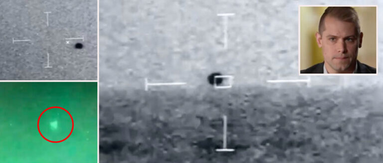 US Navy vid shows UFO whizzing through sky before dropping into ocean as ex-pilot says ‘military…