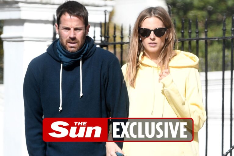 Jamie Redknapp and pregnant Frida Andersson seen for the first time since baby news