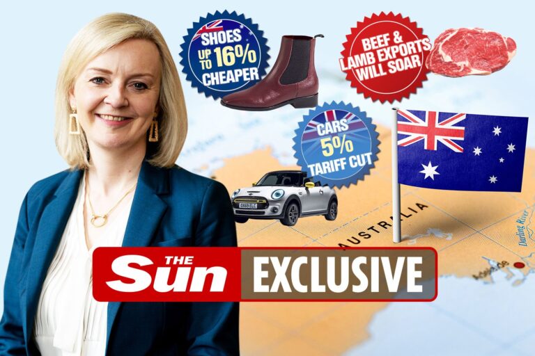 Liz Truss says it’ll be ‘win, win, win’ as Britain set to bag £18bn trade deal with Australia