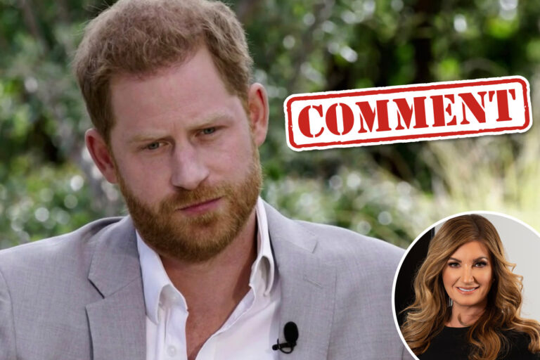 Hard to feel pity for Prince Harry wailing about fame…to the world