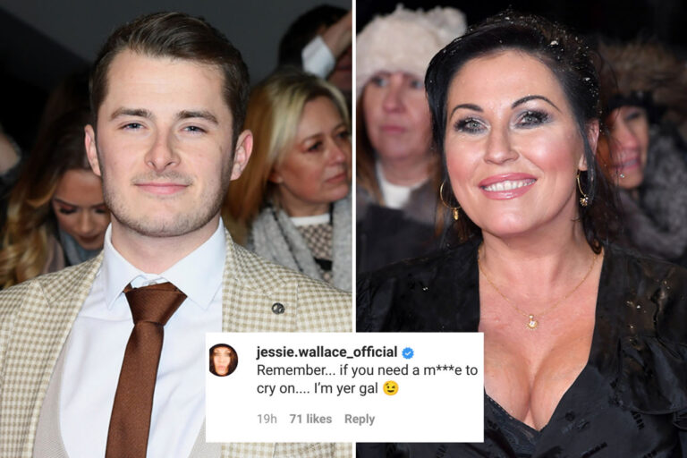 EastEnders’ Jessie Wallace leaves bizarre X-rated comment on co-star Max Bowden’s post