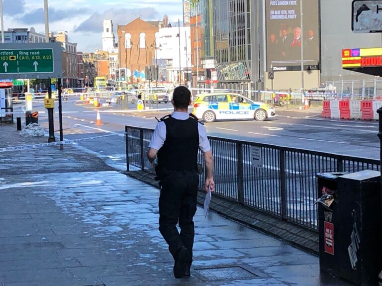 London’s Old Street sealed off by police after reported ‘stabbing’ outside Moorfields eye hospital