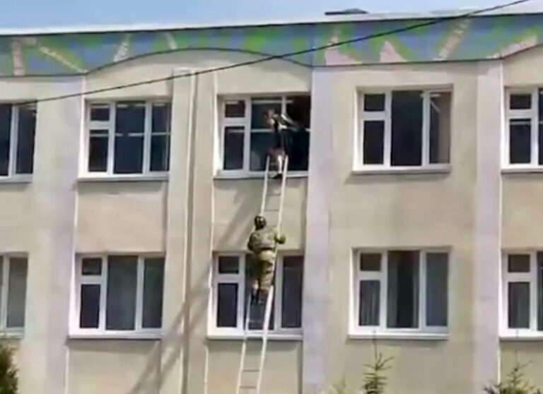 Russia ‘mass shooting’ – ‘Kids among nine killed’ in school shooting as pupils ‘jump from windows to…