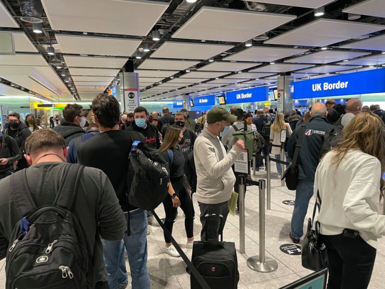 Fury as ‘red list’ passengers forced to mix with green listers as airport closures spark…