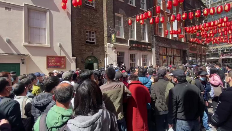 Thousands descend on Chinatown after ‘vaccine bus’ promises jabs without appointments, NHS number or…