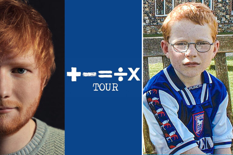 Pop icon Ed Sheeran announces he will be sponsoring beloved League One Ipswich Town next season with…
