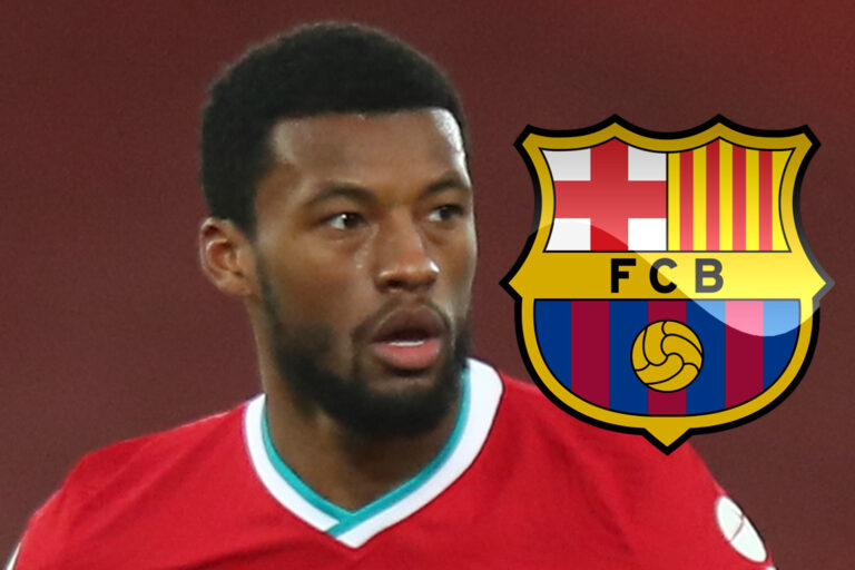 Gini Wijnaldum set to seal Barcelona free transfer after leaving Liverpool in snub to Bayern Munich…