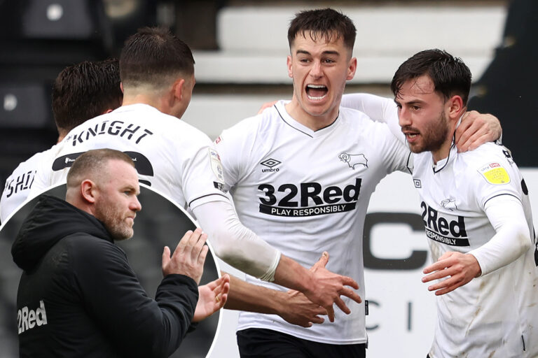 Wayne Rooney’s Derby SURVIVE having looked certain for Championship relegation in final day thriller…