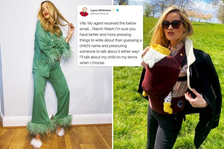 Laura Whitmore’s furious rant online in which she branded polite journalist ‘vile’ is hypocritical