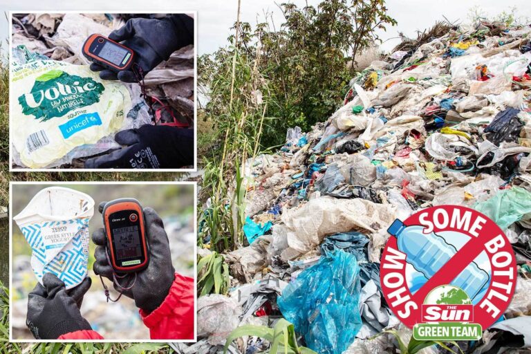Shocking pics show British plastic bottles being burned in Turkey as the scale of our waste is laid…