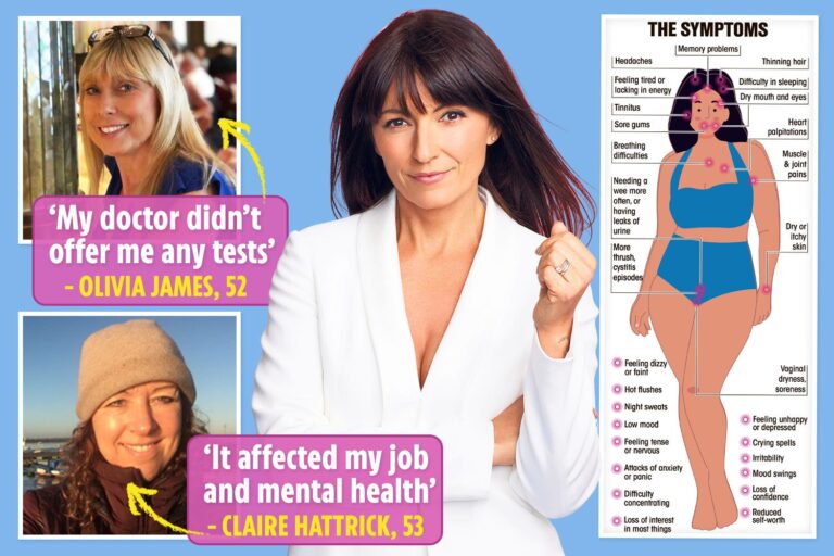 Davina’s shocking documentary revealed thousands of women on anti-depressants, unable to work…