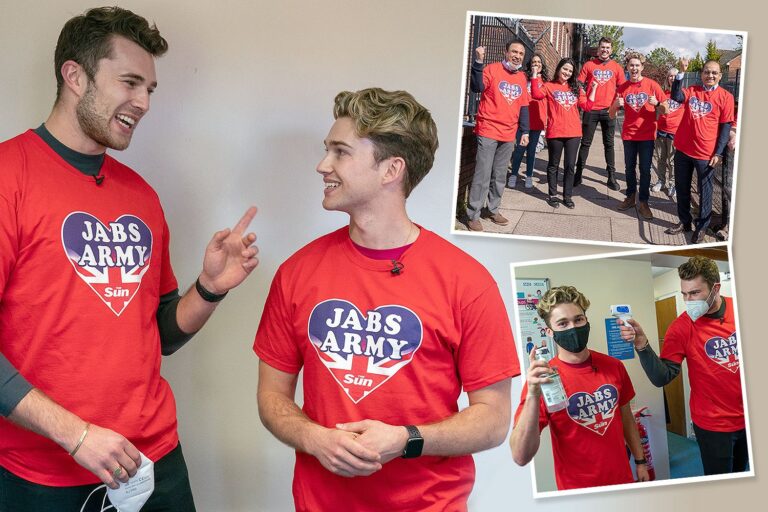 AJ & Curtis Pritchard join Jabs Army and urge young to get Covid vaccine