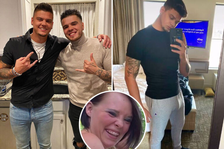 Teen Mom star Tyler Baltierra shocks fans in SKIN-TIGHT jeans after wife Catelynn Lowell lusted over…