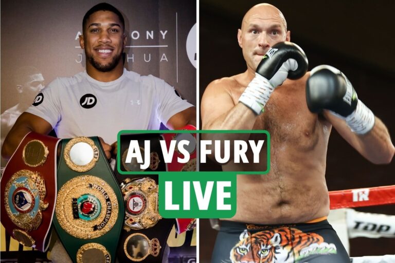 Anthony Joshua vs Tyson Fury LIVE updates: Latest news and developments with mega-fight on brink