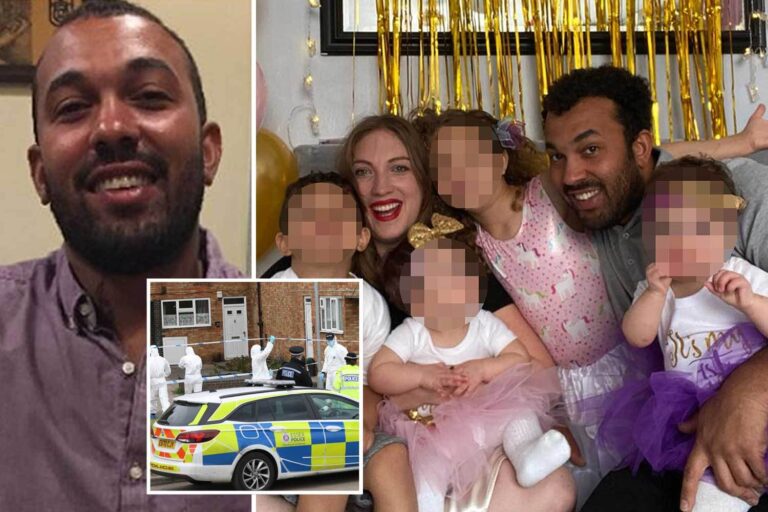 Dad of four, 34, knifed to death after celebrating twins’ 2nd birthday and giving food to homeless…