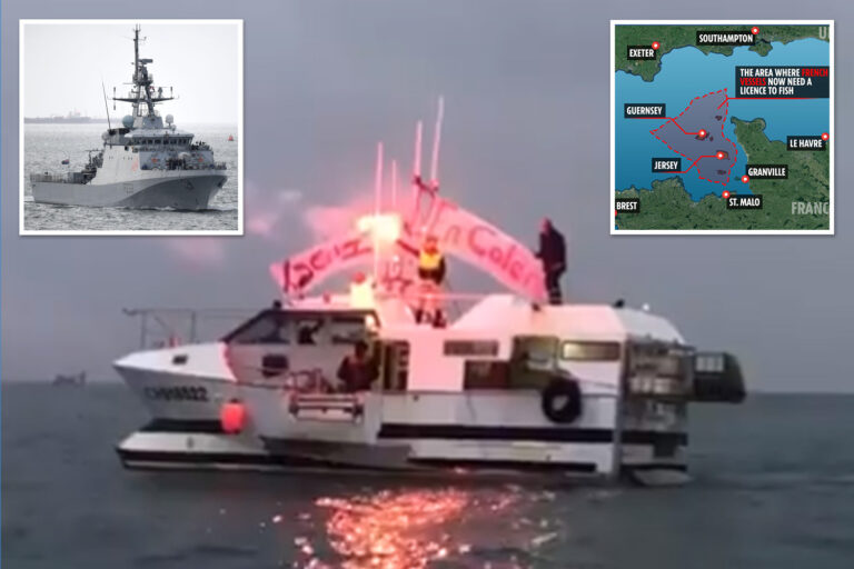 French Navy patrol boat races to Jersey as tensions rise after Royal Navy called to ‘act of war’…