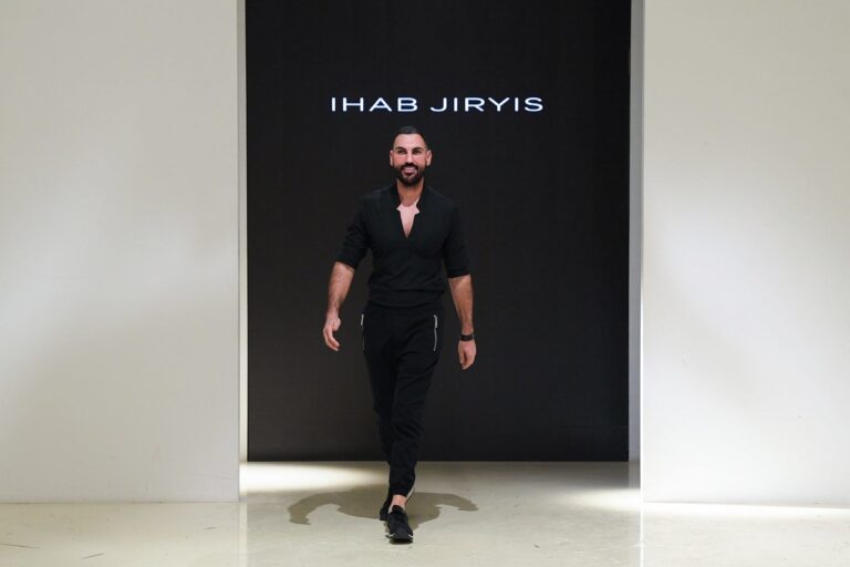 ‘I want to go global,’ says Palestinian designer Ihab Jiryis after Arab Fashion Week showing