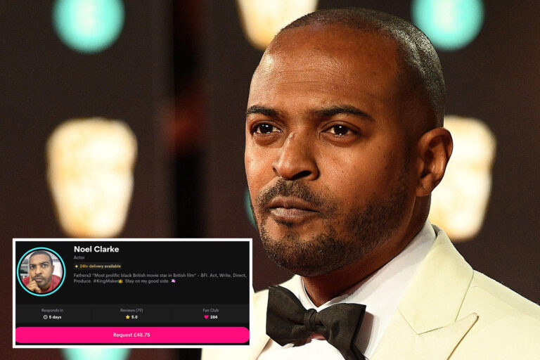 Noel Clarke video ‘shout outs’ still being offered as he comments on female fan’s looks and warns…