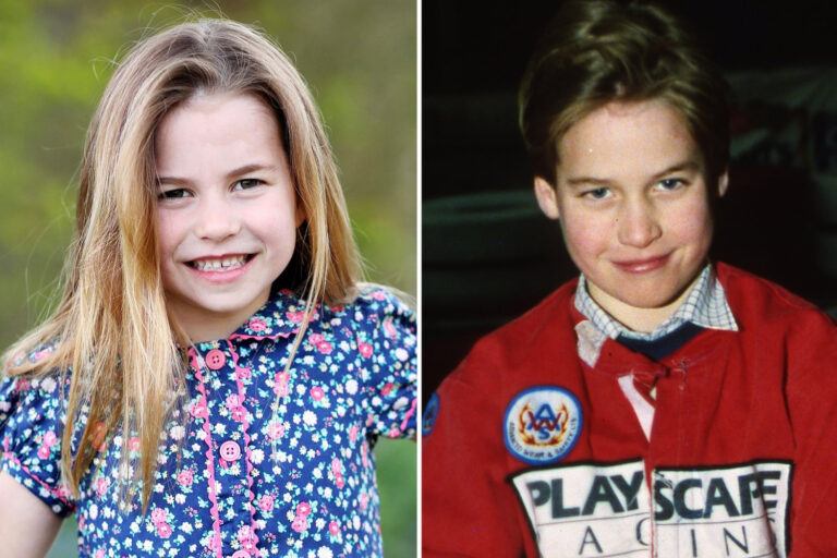 ‘Feisty’ Princess Charlotte is the spitting image of dad Prince William in adorable sixth birthday…