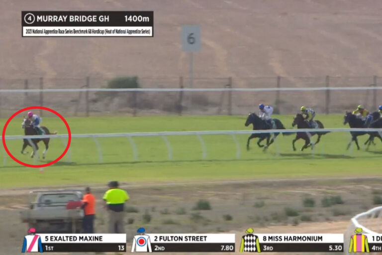 Punters absolutely furious at ‘sickening’ ride that lands female jockey two-month ban