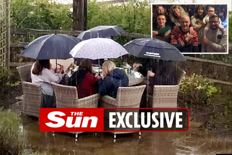 Family say they were ‘more likely to catch pneumonia than Covid’ outside local pub