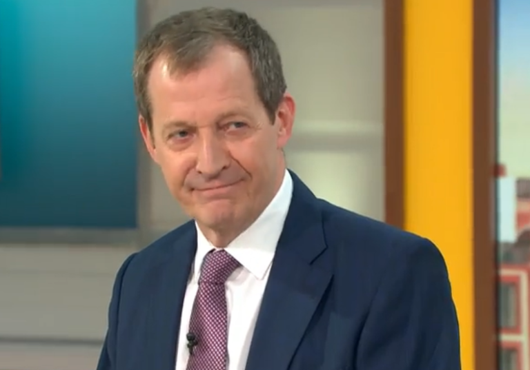 GMB’s Alastair Campbell forced to apologise after ‘accidentally announcing death of the Queen’ in…