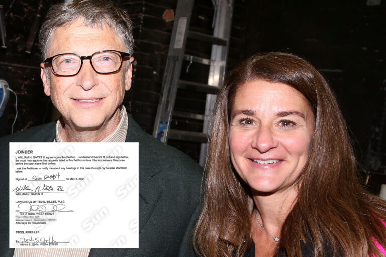Bill Gates’ company gives $1.8BILLION to wife Melinda day after bombshell divorce ending their…