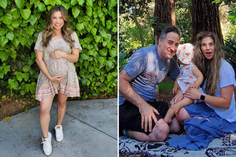 Boy Meets World star Danielle Fishel reveals on 40th birthday she and husband Jensen Karp are…