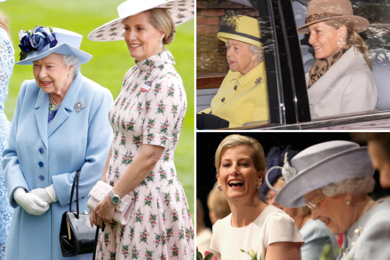 How Queen’s ‘favourite’ Sophie Wessex became her ‘rock’ after Phil’s death, phoning daily & ensuring…