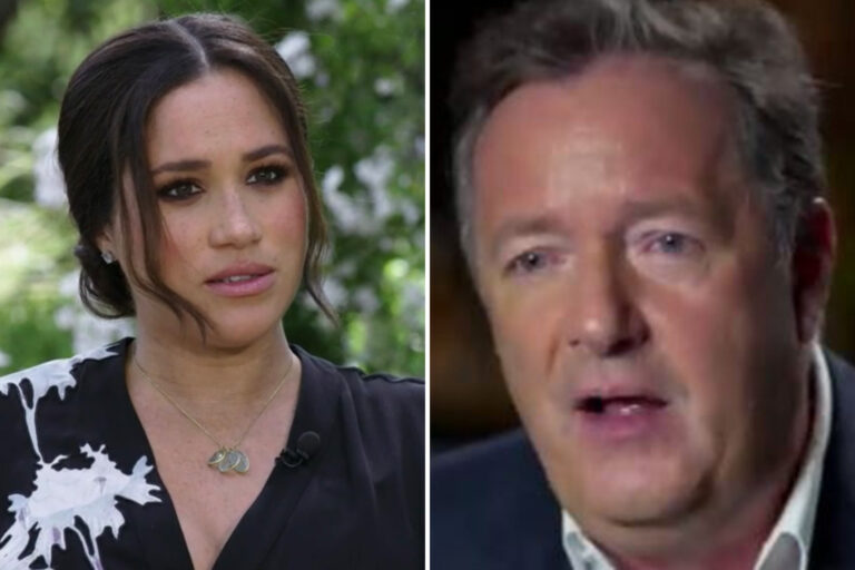 Piers Morgan BLAMES Meghan Markle for him leaving Good Morning Britain in 36 hours after she…