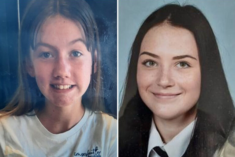 Desperate search for two schoolgirls, 13 and 14, who vanished 24 hours ago