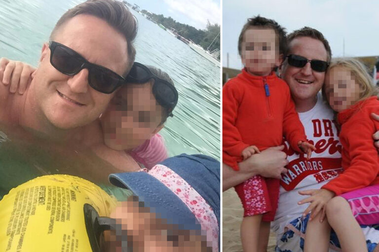Brit finance boss, 45, died trying to save daughters, 12 & 9, from being swept out to sea while…