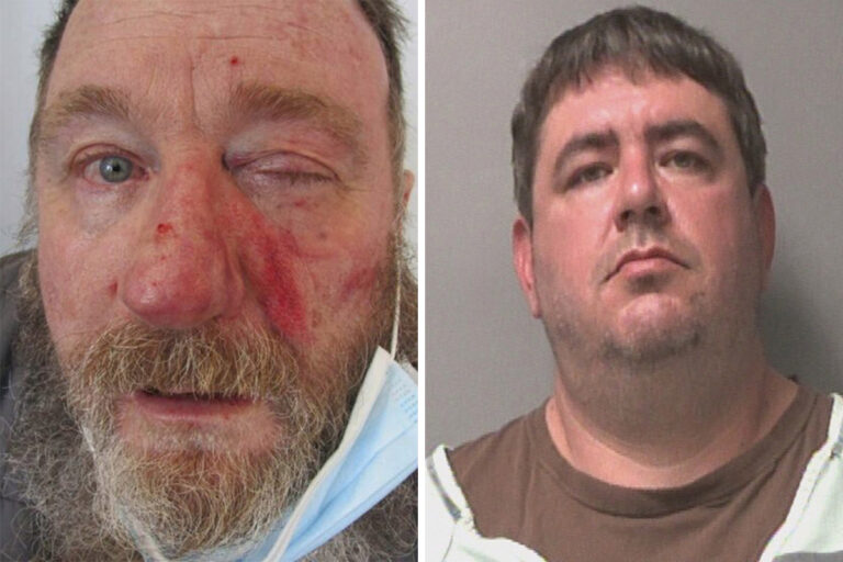 Customer jailed for 10 years for SPITTING in man’s face & saying he infected victim with Covid in…