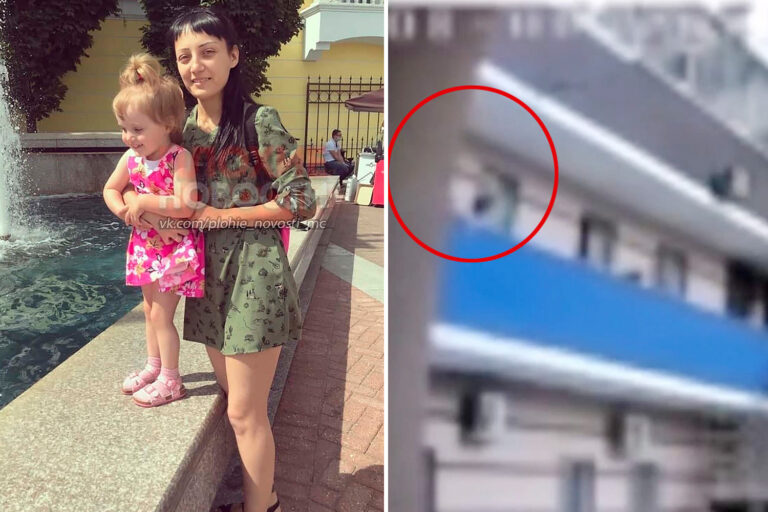 Mum dangles screaming daughter, 3, over sixth floor balcony as punishment for crying ‘but then DROPS…