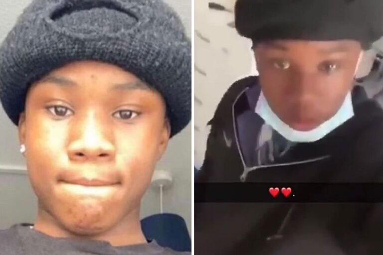 Boy, 14, ‘told cops he received Snapchat death threats’ five days before being chased and fatally…