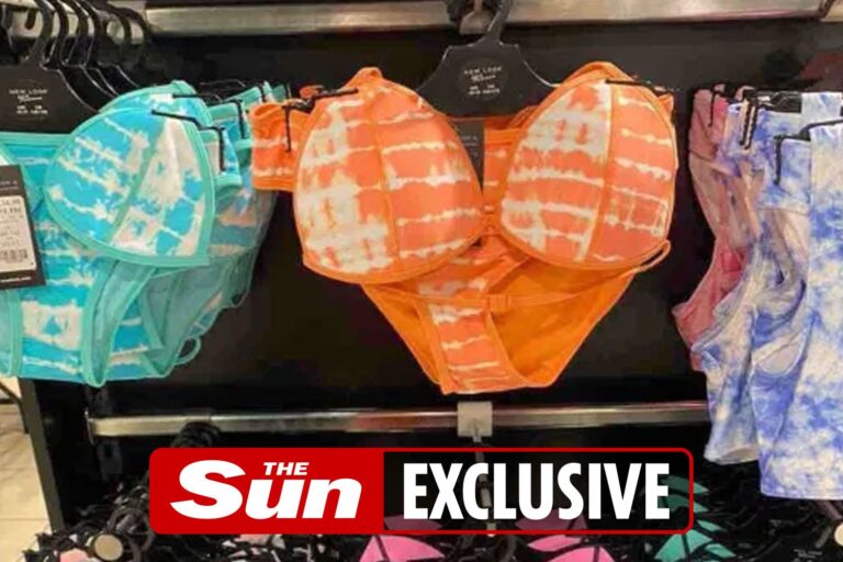 New Look under fire for ‘sexualising kids by selling padded bikinis for girls aged nine’