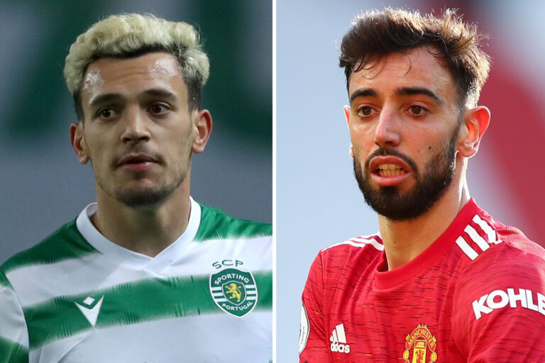 Man Utd and Liverpool in £52m transfer battle for Bruno Fernandes’ Sporting Lisbon replacement Pedro…