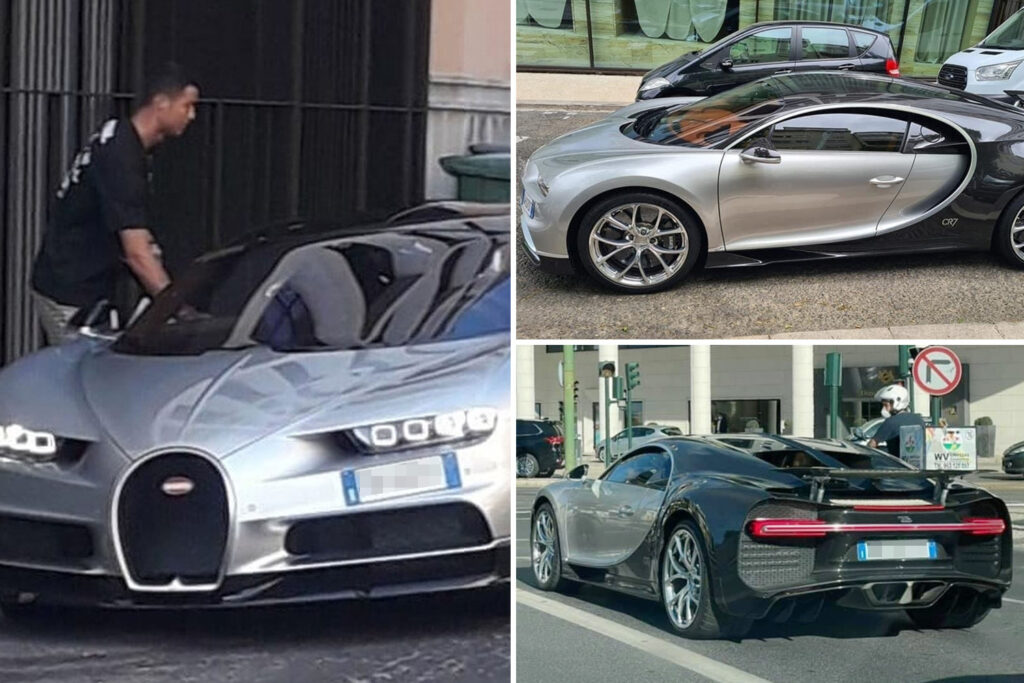 ronaldo bugatti chiron