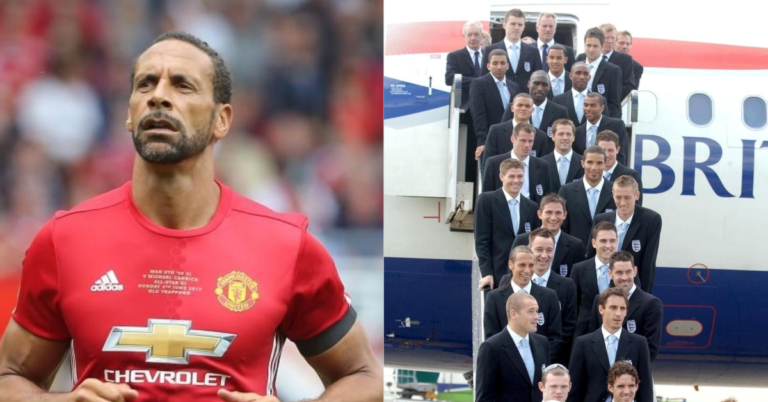 England legend Rio Ferdinand believed Three Lions team would be killed on World Cup flight as stars…