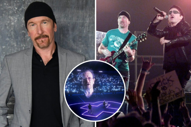 U2’s The Edge says he’s suffering ‘survivors’ guilt’ as dealing with Covid-19 lockdown was…
