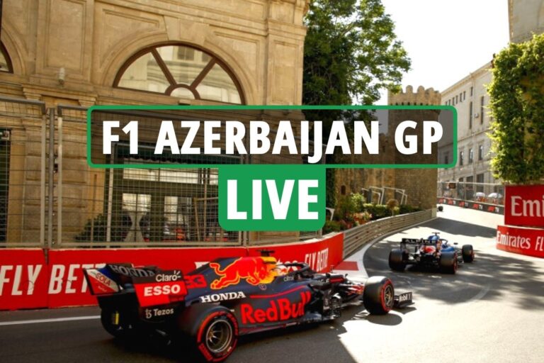 F1 Azerbaijan Grand Prix LIVE: Race build-up, Leclerc starts on pole, Hamilton and Verstappen behind…
