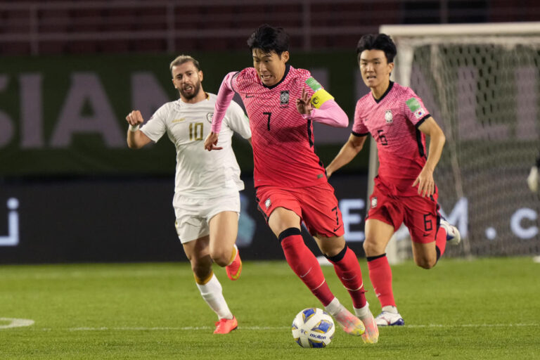 Son lifts unbeaten South Korea to qualifier win over Syria